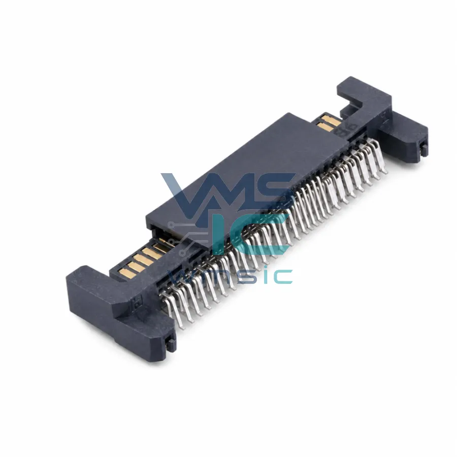 XUTS-2210-2261 SATA 7+ 15 Pin Connector SMT 2.2mm PCB Mount XUTS-2210-2261 SMD P 1.27mm Horizontal