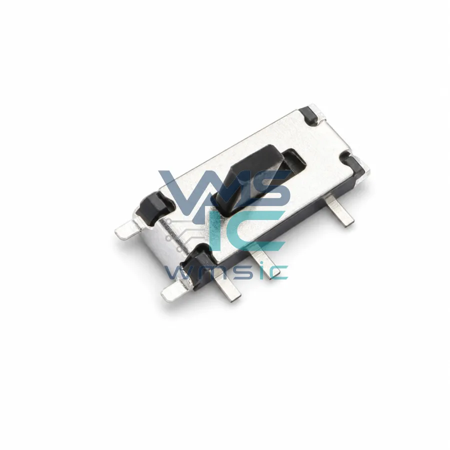 MSS12C02LBG20-W Vertical Slide Switch Component MSS12C02LBG20 SMD-7P 6.7x2.8mm