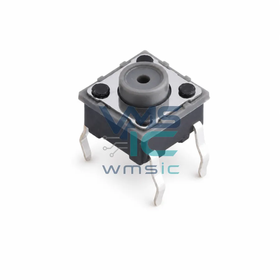 SKQJABA010 6.6x6.6x5mm Through Hole Tactile Switch SKQJABA010 Through Hole 6.6x6.6mm