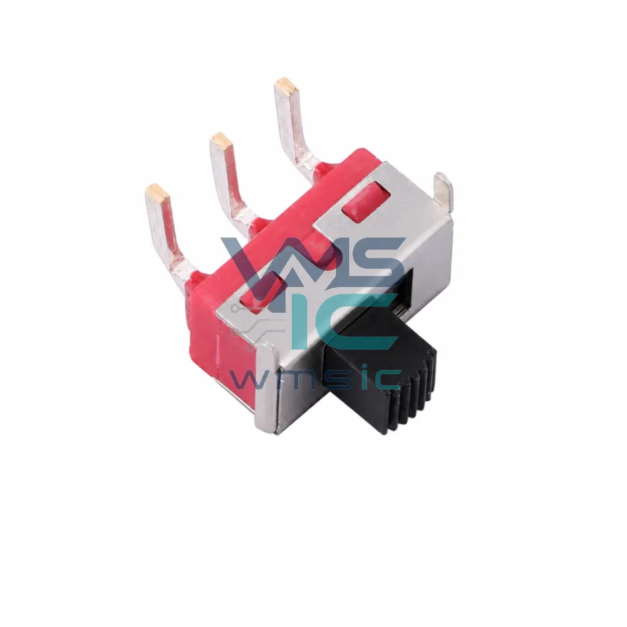 1101M2S3AQE2 Miniature Slide Switch Epoxy Sealed RoHS Compliant 1101M2S3AQE2 Through Hole-3P 12.7x6.6mm