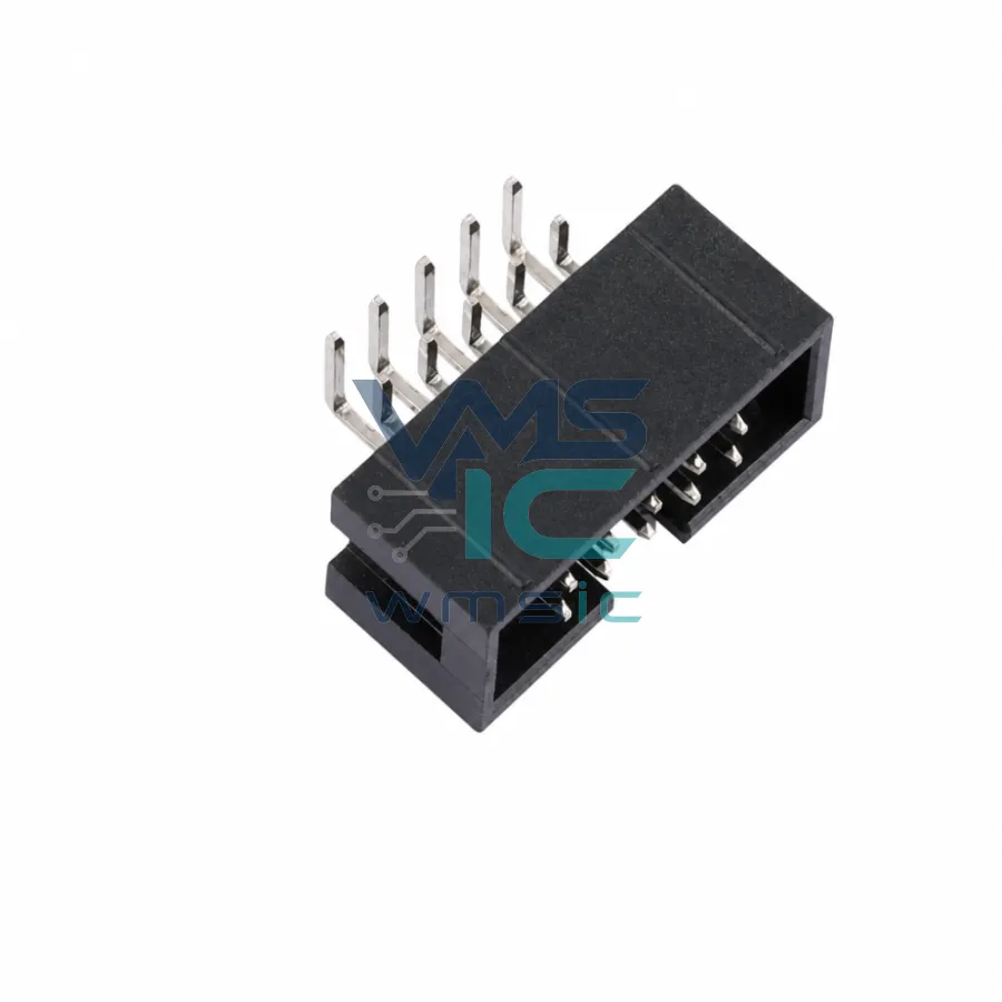 2.54mm Pitch 2x5 Pin Dual Row Pin Header FG-JN254-2x5PAW Through HoleDIP