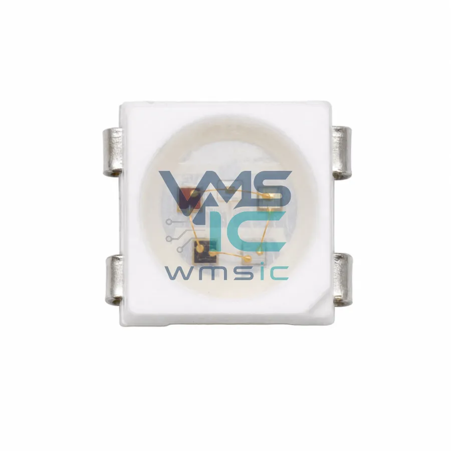 WS2812B-1313-V6 RGB Addressable SMD LED Bead Built-in WS2812B SMD1313-4P
