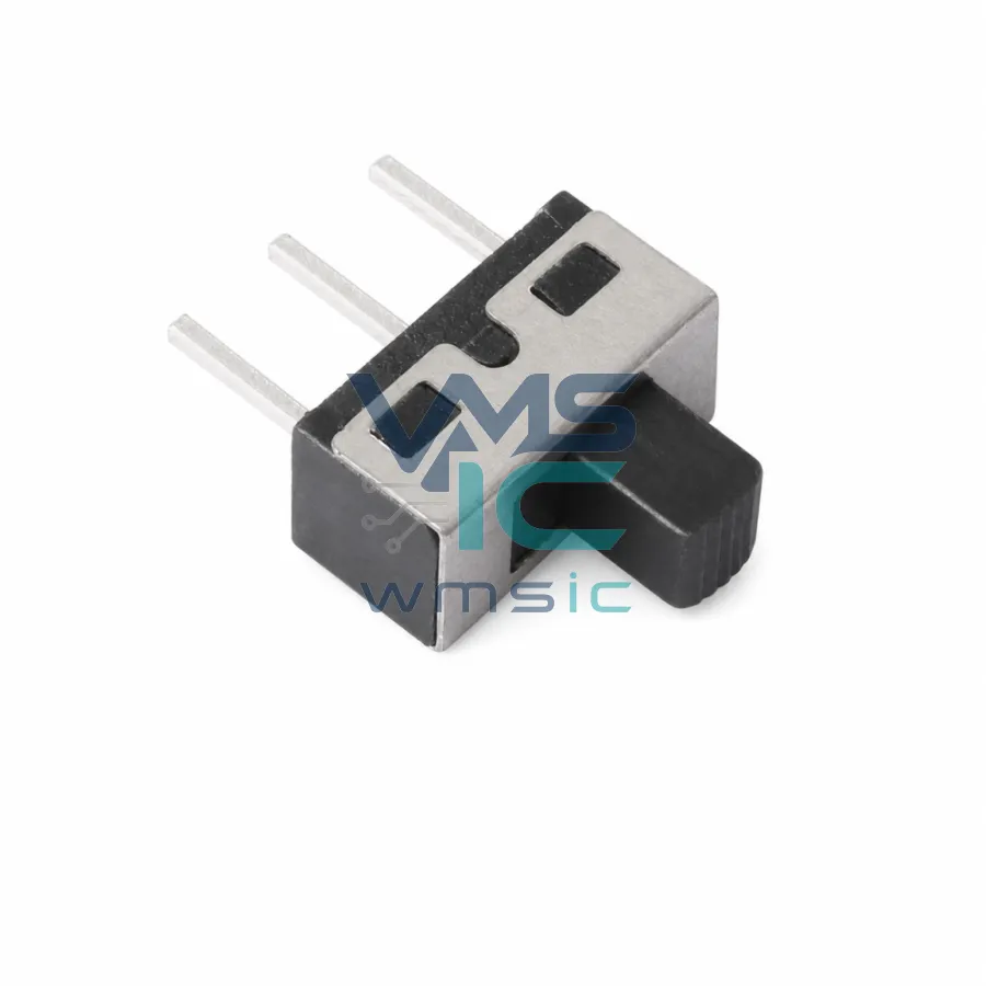 HX SS12D10G3 Vertical 3-Pin Slide Switch 2-Position Handle 3.0mm SS12D10G3 Through Hole-3P 12.7x6.7mm