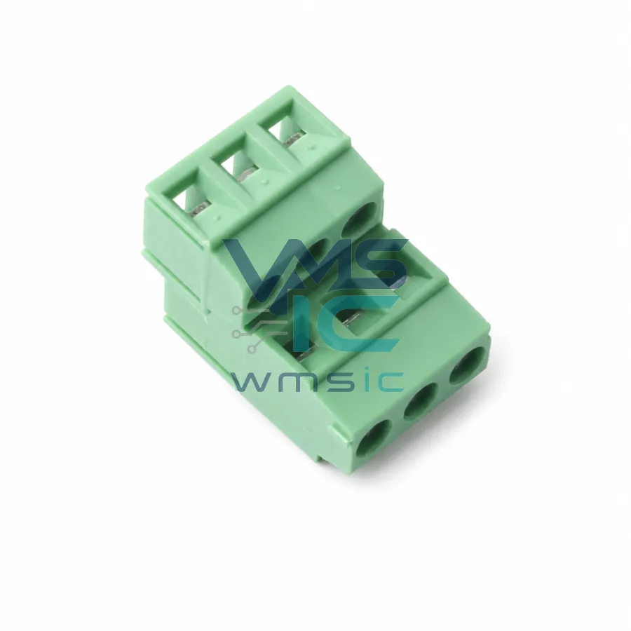 3.81mm Pitch 6-Pin 2-Row Through Hole Terminal Block DB125A-3.81-2*3P-GN-S DB125A Through Hole P 1.91mm()