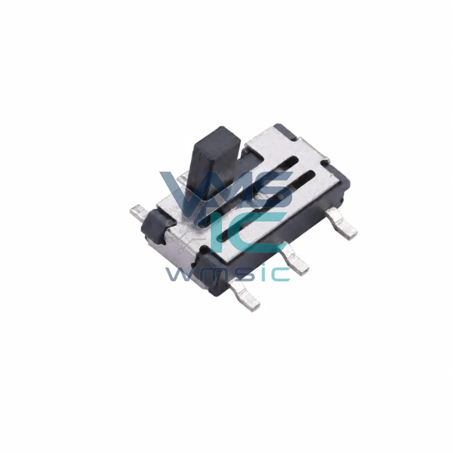 柄长3mm 卧贴双档 滑动開關 SS-3390S-L3 SMD 7.2x3.5mm
