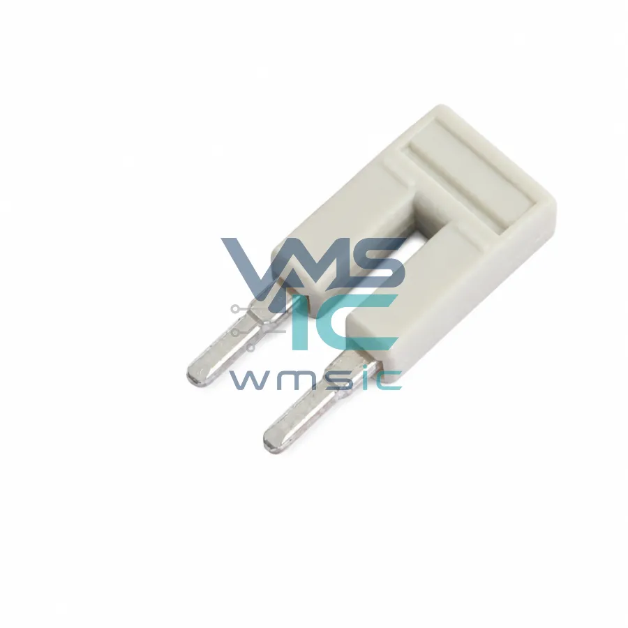 2002-402 Insulated 2-Way Jumper Link Light Gray Terminal Block Accessory 2002-402 Through Hole 19x8.6mm