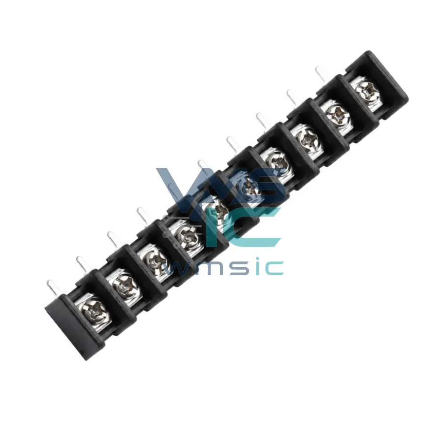 8.25mm Pitch 10 Pin Single Row PCB Terminal Block DBT30R-8.25-10P-BK-P DBT30R Through Hole P 8.25mm