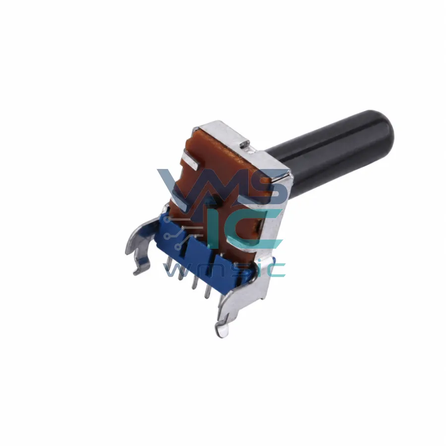 RK12L12A0C0R 10k Ohm+/- 20% Rotary Potentiometer RK12L12A0C0R Through Hole-6P 15.5x12mm