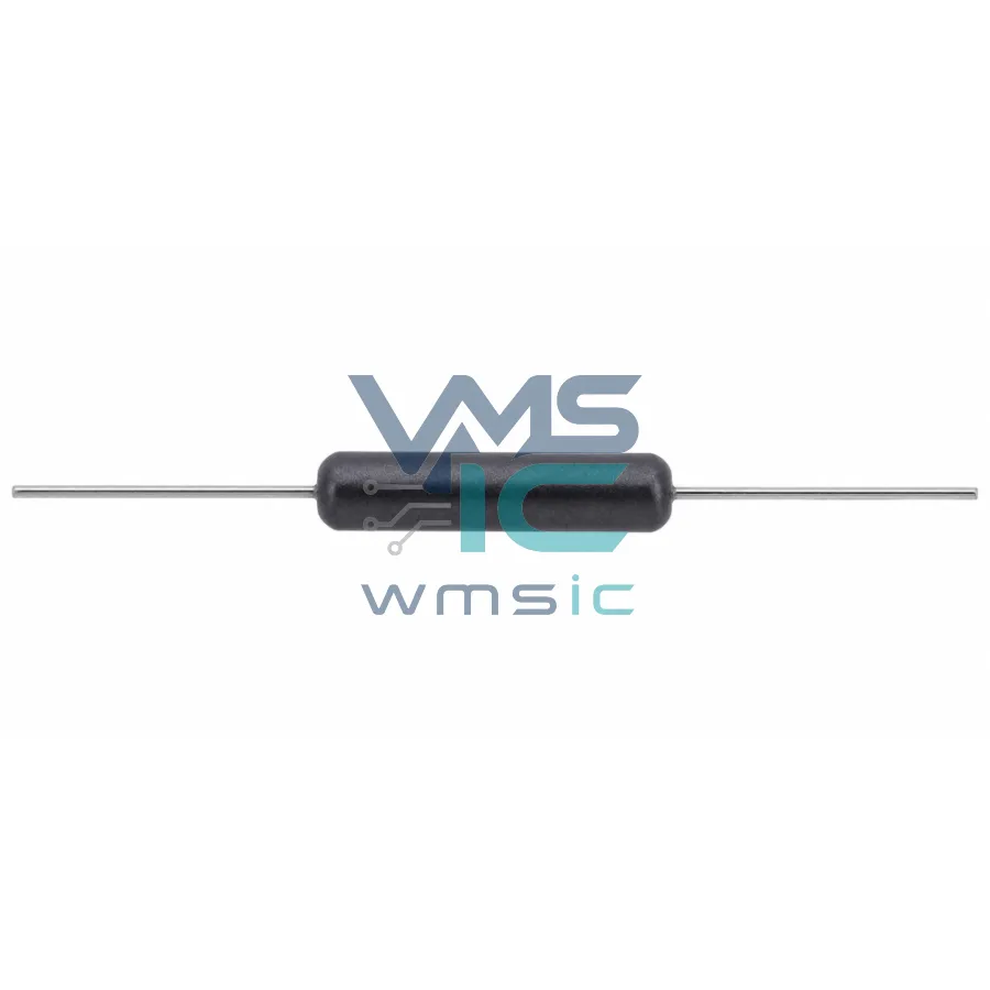Single Line Through Hole Ferrite Bead 2 Ohm 1MHz B-01-A1 Through Hole D3.4xL12.5mm