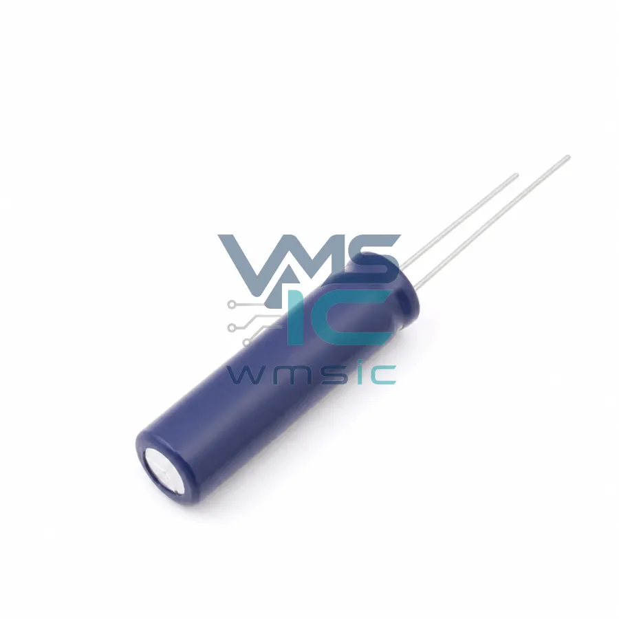 CXHP-2R7405R-TWV 2.7V 4F Supercapacitor 0% to+ 100% Farad Capacitor CXHP-2R7405R-TWV Through Hole D6.3xL25mm