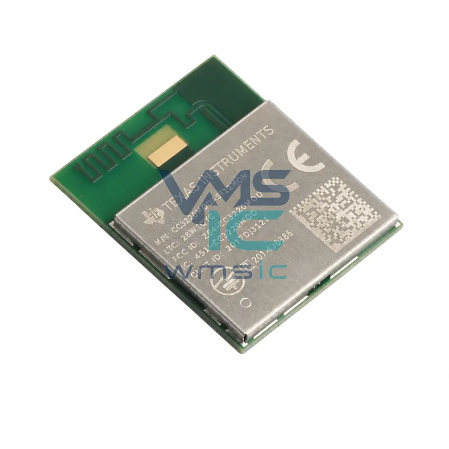 SimpleLink Wi-Fi无线MCU模块 CC3220MODASF12MONR QFM-63(25.5x20.5)