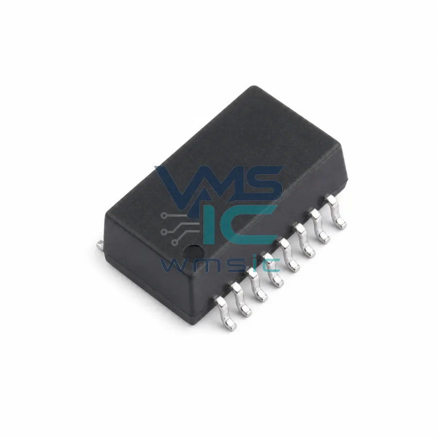 H1601CG 10/100Base-T Single Port SMD Magnetic Transformer H1601CG SOIC-16-7.2mm