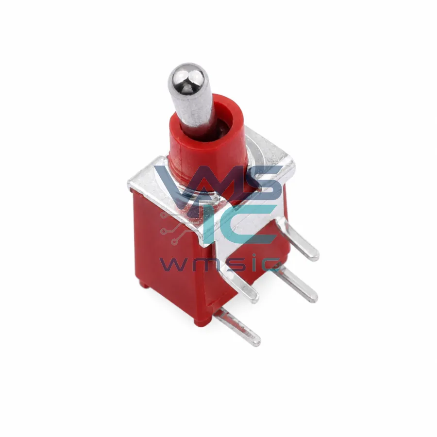 Ultra-Miniature Toggle Switch 3-Pin 2-Position Waterproof Vertical Right Angle SA1-0-102-C03-0003-RS Right Angle Through Hole-5P 8x6.5mm