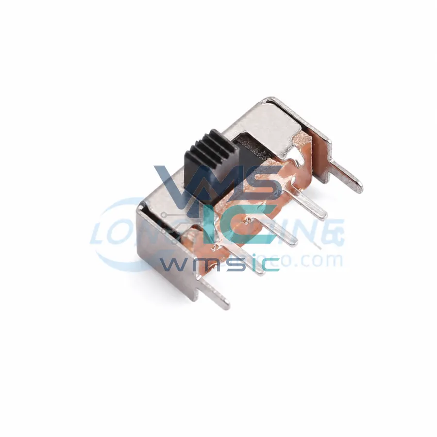 Horizontal 2-Position Medium Toggle Switch SK-12F14G4 SIP-3P 12.9x5.6mm