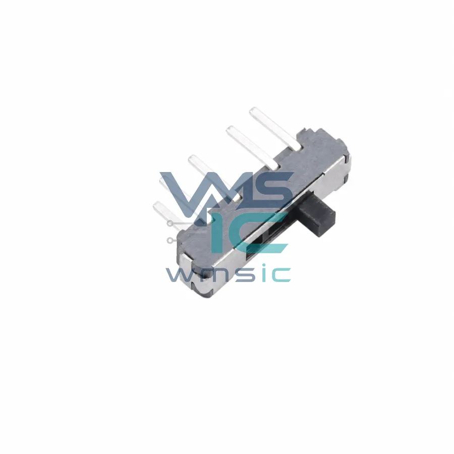 Slide Switch 3-Position Right Angle 4mm Handle Length SK-3346D-01 SK-3346D-01 Through Hole 13x3.5mm