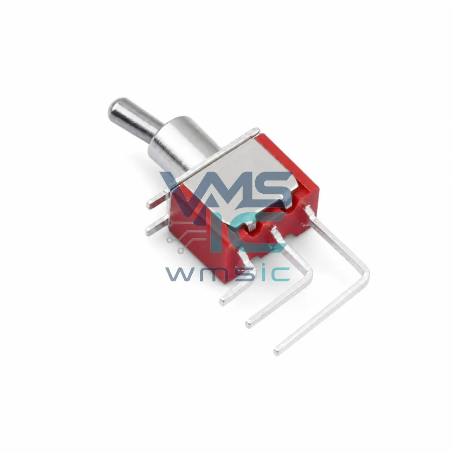 Toggle Switch 3-Pin 3-Position Vertical Right Angle MT-0-103-C003 MT-0-103-C003-N003-RS Right Angle Through Hole-5P 13.1x8mm