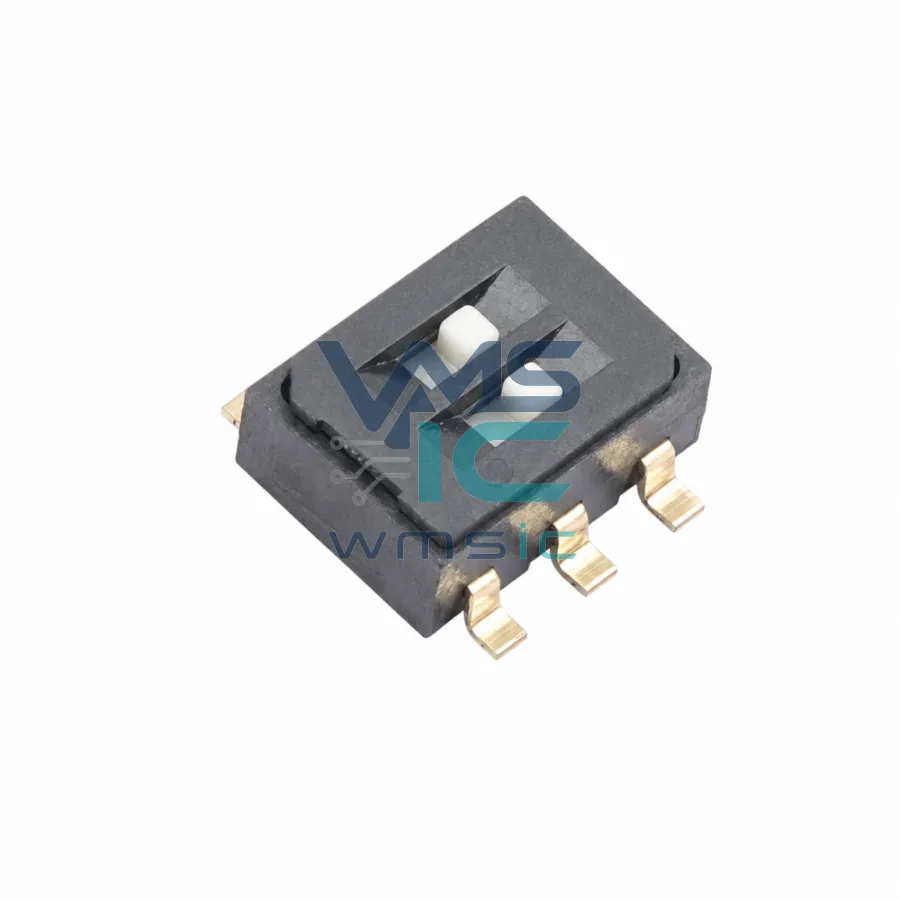贴片滑动開關 CAS-D20B SMD 5.4x3.9mm
