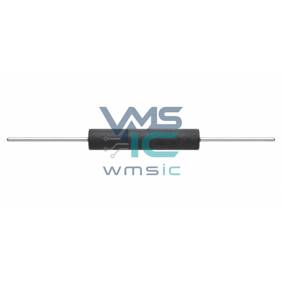 Single Line Through Hole Ferrite Bead 2 Ohm 1MHz B-01-A Through Hole D3.4xL67mm