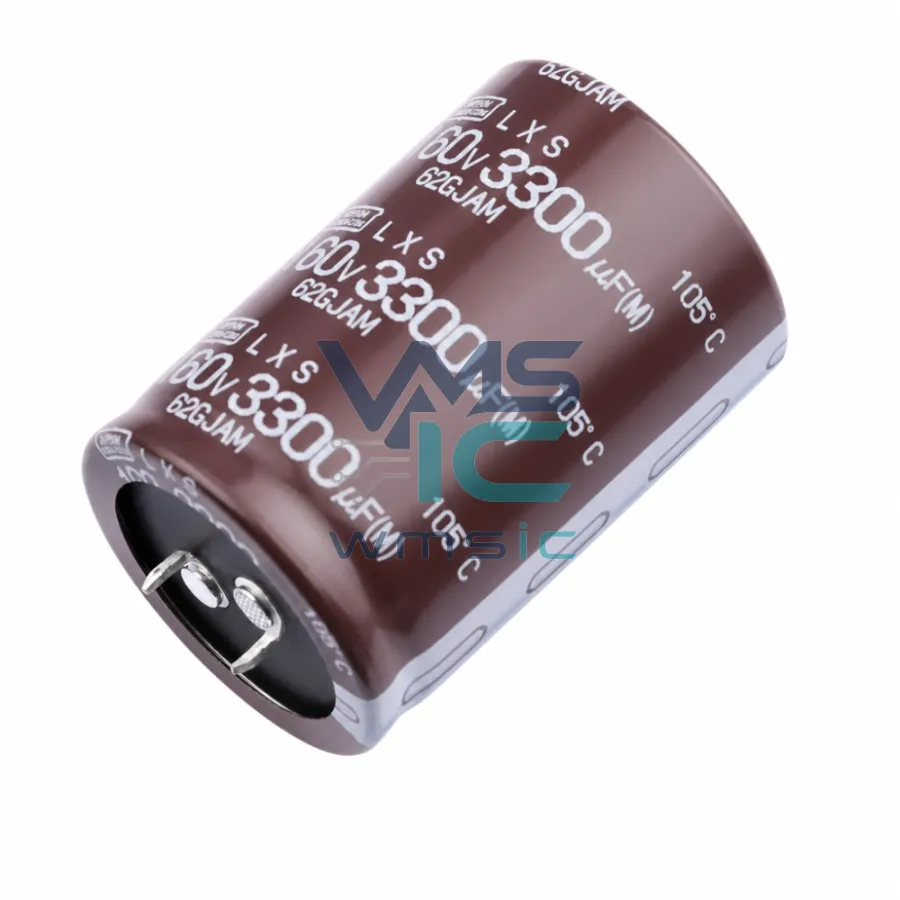 EKMS161VSN332MA50S Aluminum Electrolytic Capacitor 160V 3300uF EKMS161VSN332MA50S Through Hole D35xL52.5mm