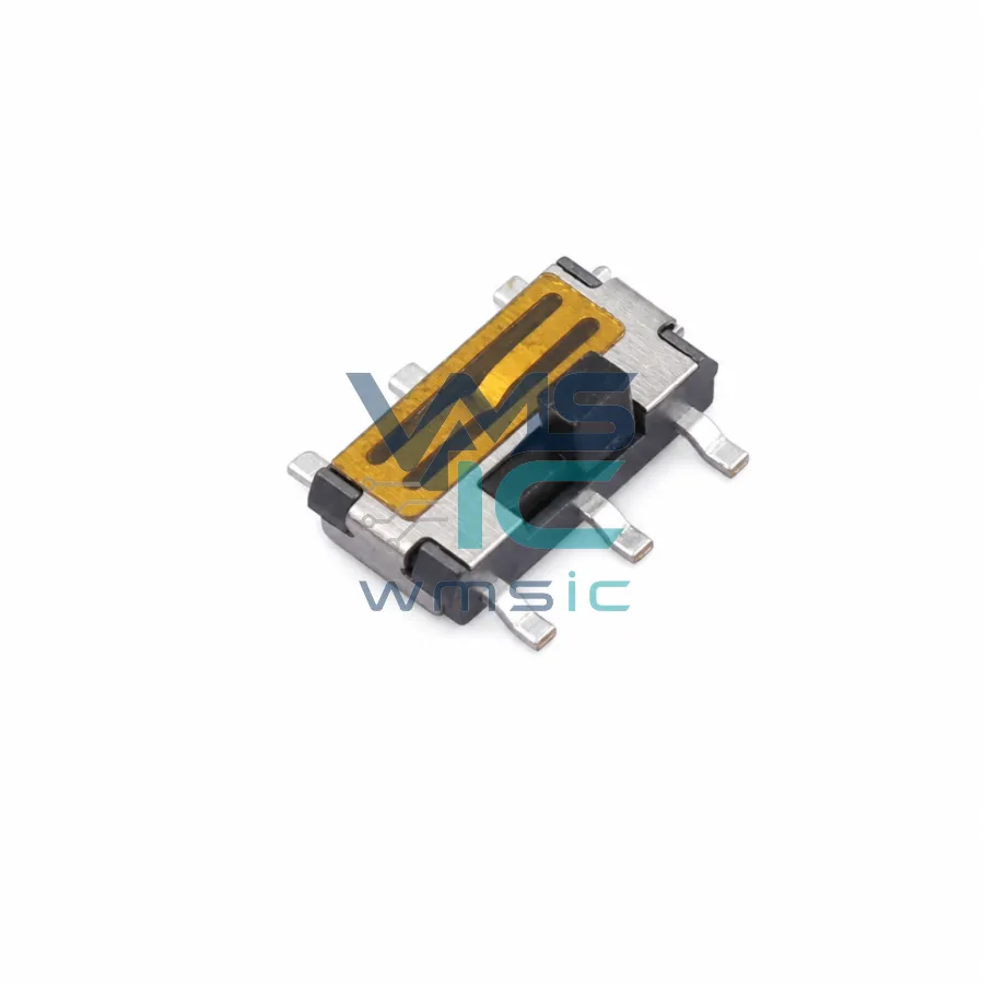 MSS22C02KG10-B Slide Switch Low Contact Resistance MSS22C02KG10 SMD-6P 7.2x6.2mm