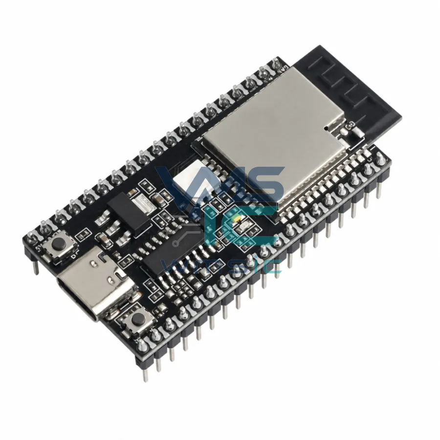 Wi-Fi6+BLE5.3模组 AI-M62-32S-KIT 插件 55x25.4mm