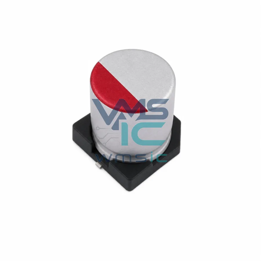 100uF 35V+/- 20% SMD Aluminum Electrolytic Capacitor HTB035M101E080SM1R SMD D6.3xL8mm