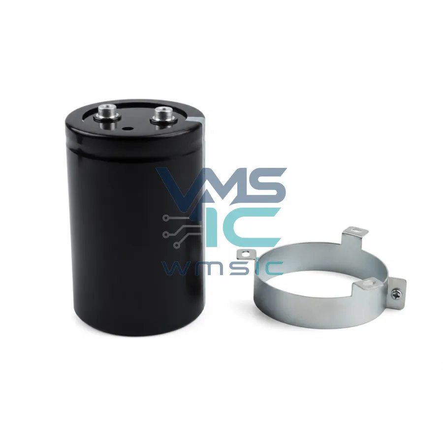 6800uF+/- 20% 400V Capacitor 2-Piece Mounting Set ERWQ401LGC682MEB5U Through Hole D76.2xL115mm