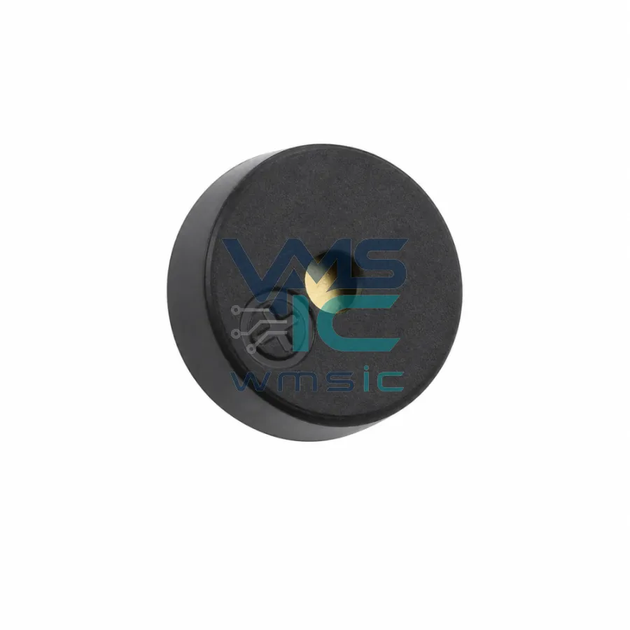 Piezoelectric Passive Buzzer Pin Type 1-25V 80dB 6KHz 4mm Pitch GPC9242YB Through Hole D9.2xL4.2mm