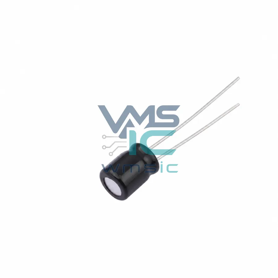330uF 10V Aluminum Electrolytic Capacitor CD288337M1A0607VFL Through Hole D6xL7mm