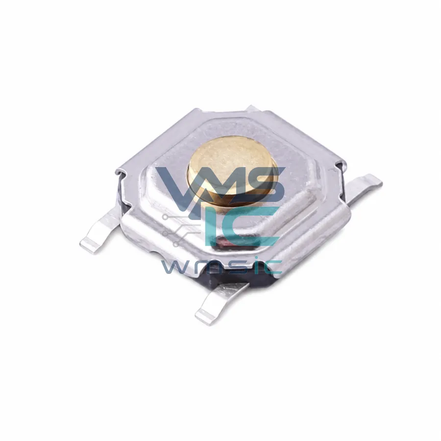 5.2*5.2*1.5mm 立贴 轻触开关 1.7 SMD-4P 5.2x5.2mm