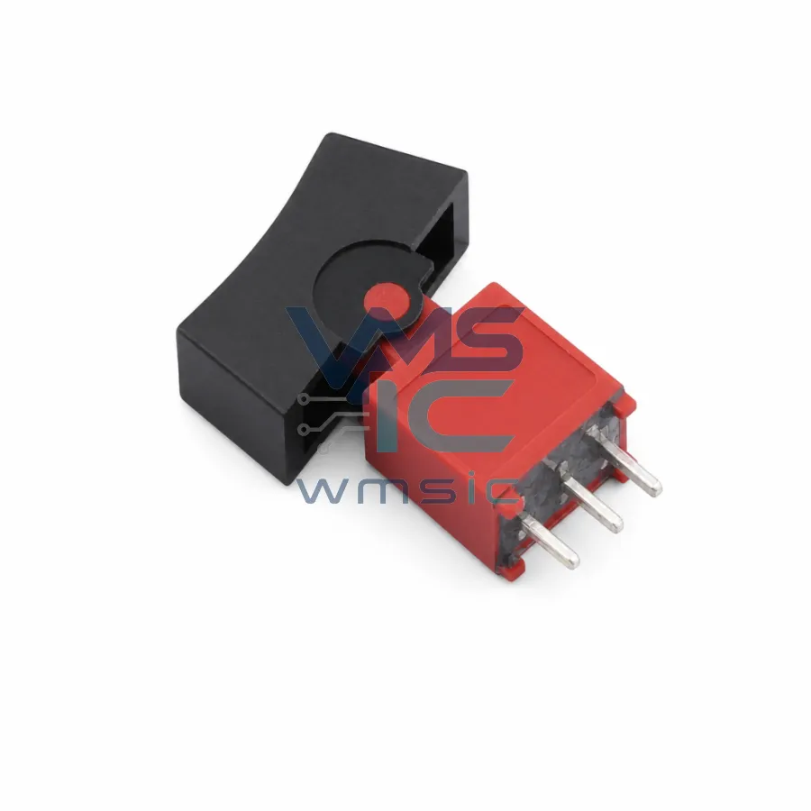 摇臂开关 3脚2档 全塑胶 防水 SA-0-102-C02-0200-WP SIP-3P 14.6x5.9mm