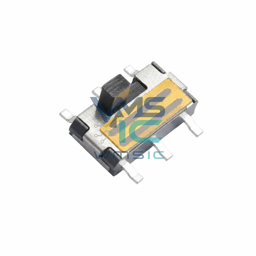 HX MSS22C02-H1.5 125 2-Position 6-Pin SMD Slide Switch 1.5mm Actuator MSS22C02 SMD 7.2x3.6mm