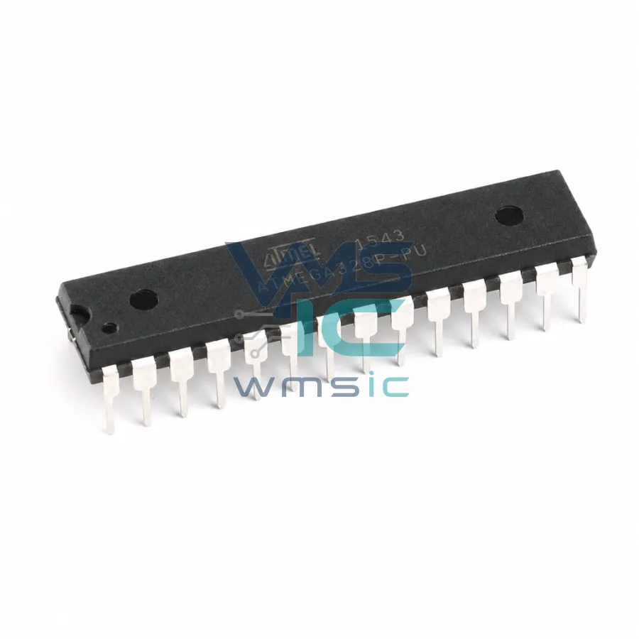 原装正品 直插 ATMEGA328P-PU 8位微控制器 AVR 32K闪存 DIP-28 ATMEGA328P