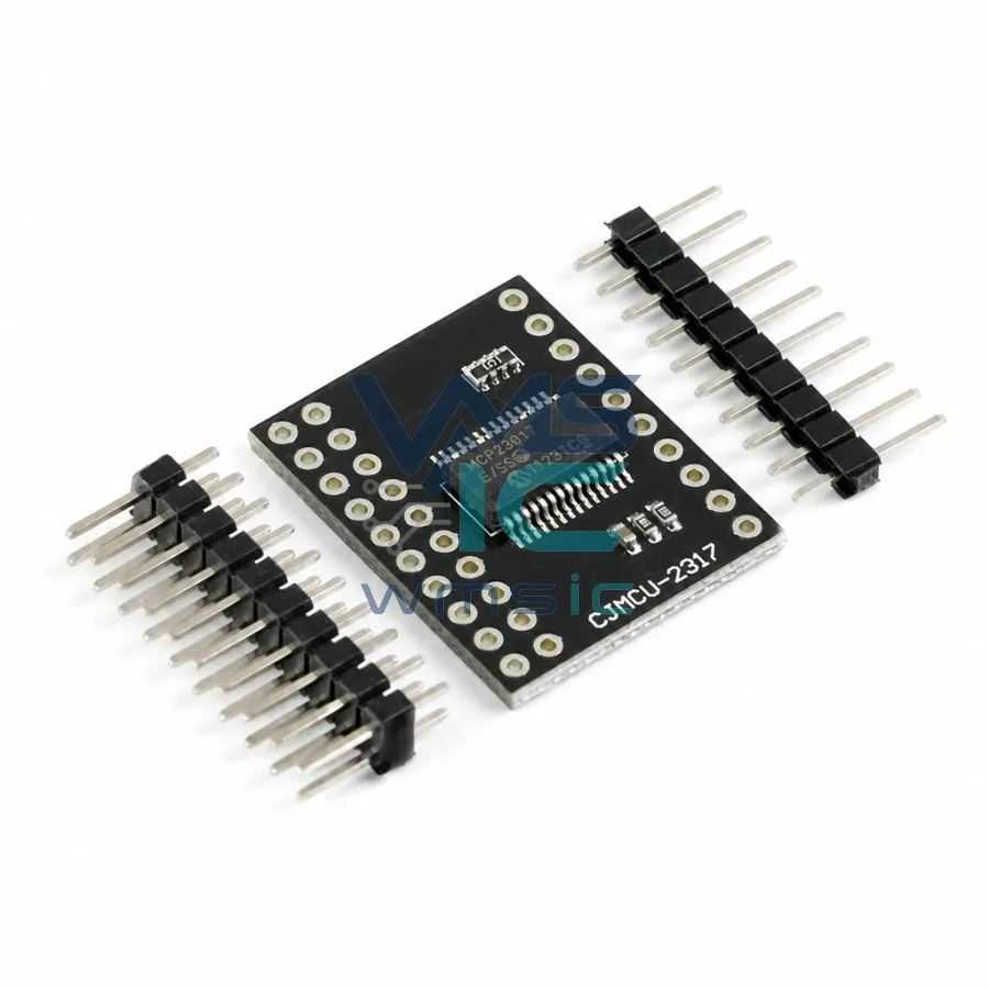 原装正品 MCP23017串行接口 16位I/O口扩展器 I2C IIC串口 MCP23017