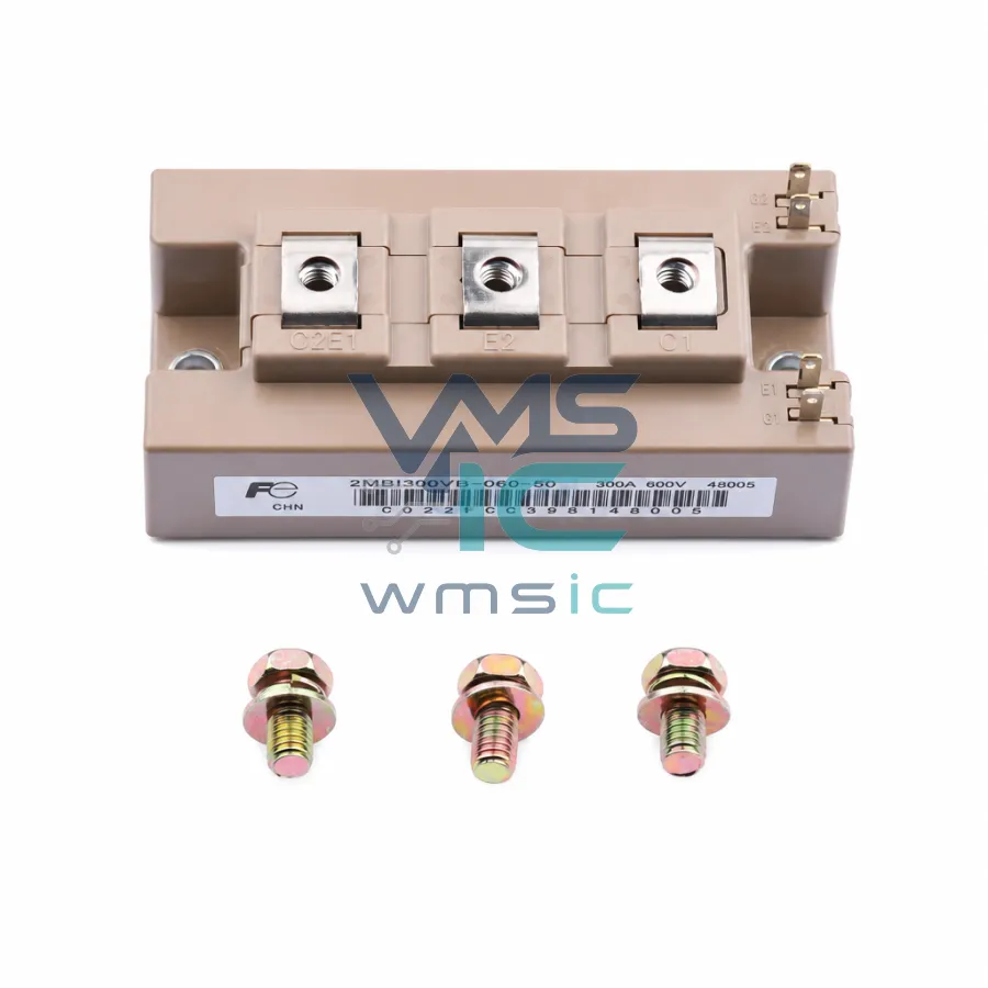 4件套 配3个螺丝 600V/300A，2合1封装IGBT模块 2MBI300VB 螺栓安装