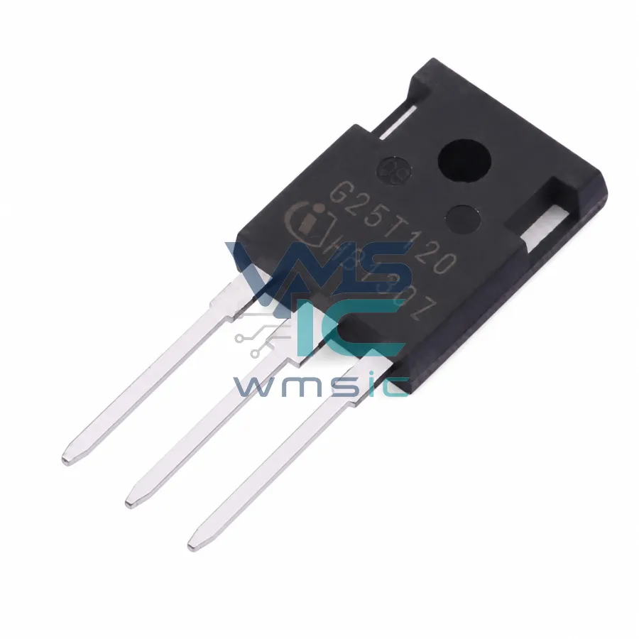1.2kV 50A IGBT Discrete Component IGW25T120 TO-247-3