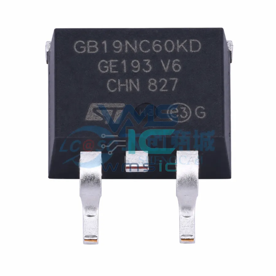 STGB19NC60KDT4 Short Circuit Rugged IGBT 600V 20A STGB19NC60KDT4 D2PAK