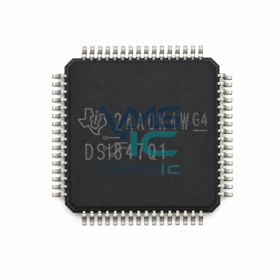单通道MIPI DSI转双链路LVDS桥接器 SN65DSI84TPAPRQ1 HTQFP-64(10x10)