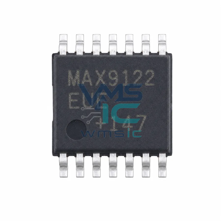 MAX9122EUE+T Quad LVDS Receiver Integrated Termination Flow-Through MAX9122EUE TSSOP-16