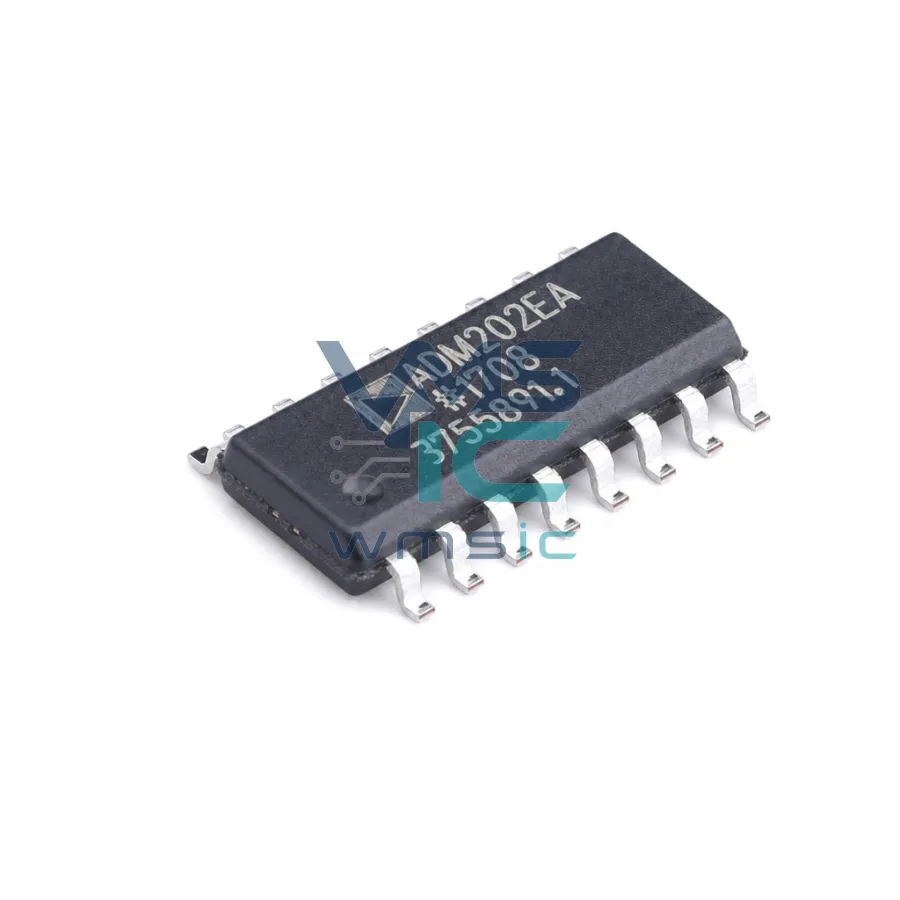ADM202EARNZ-REEL EMI/EMC Compliant RS-232 Driver/Receiver+/- 15kV ESD ADM202EARNZ SOIC-16