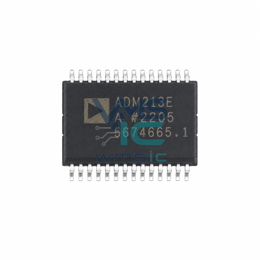 ADM213EARUZ-REEL7 EMI/EMC Compliant RS-232 Driver/Receiver+/- 15kV ESD ADM213EARUZ TSSOP-28
