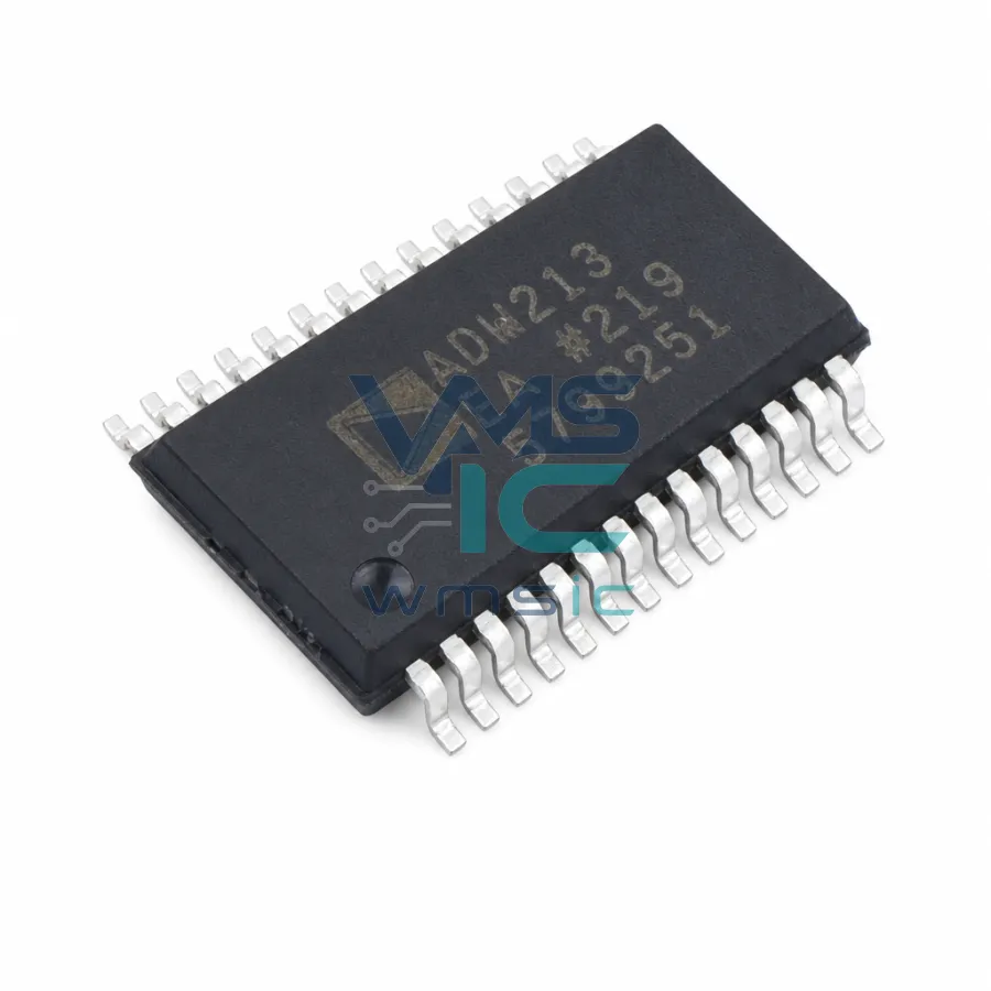 ADM213EARSZ-REEL EMI/EMC Compliant RS-232 Driver/Receiver+/- 15kV ESD ADM213EARSZ SSOP-28-208mil