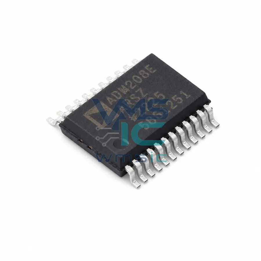 ADM208EARSZ EMI/EMC Compliant RS-232 Driver/Receiver+/- 15kV ESD ADM208EARSZ SSOP-24-208mil
