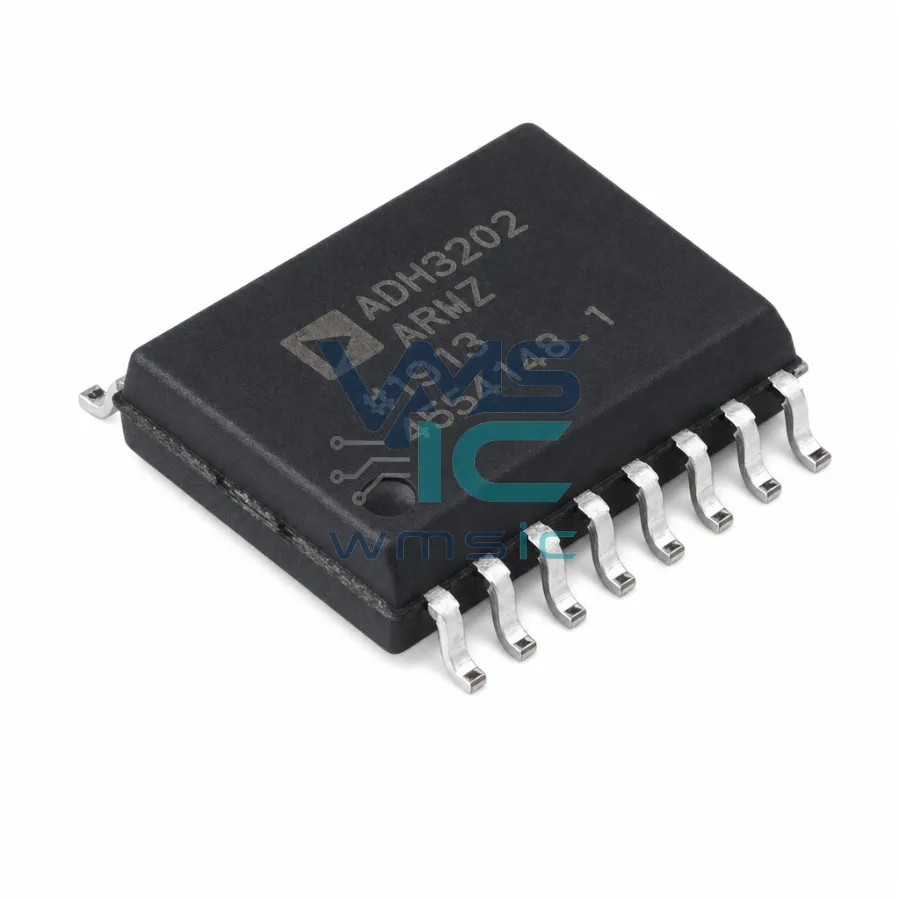 高速、双通道RS232/V.28接口器件 ADM3202ARWZ SOIC-16-300mil