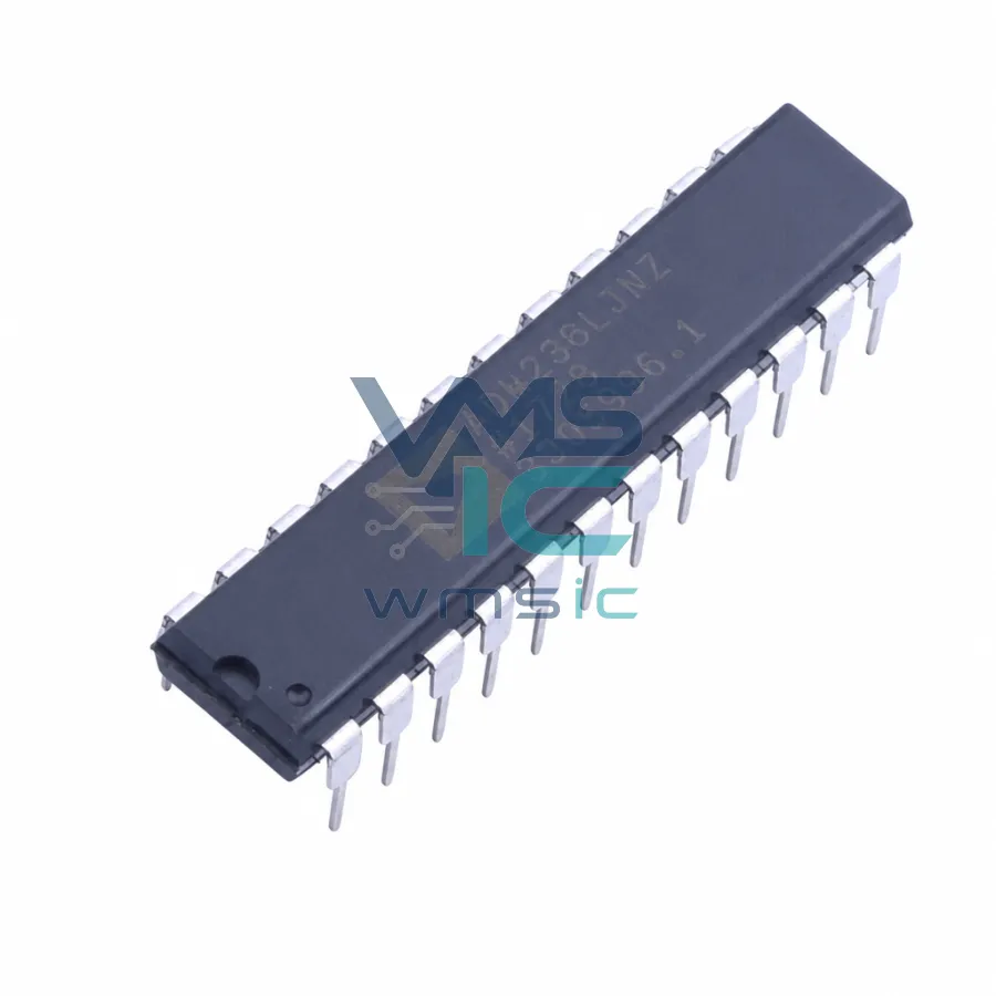 低功耗、+5V CMOS RS-232 100kBPS收发器，内置4个驱动器和4个接收器 ADM238LJNZ DIP-24