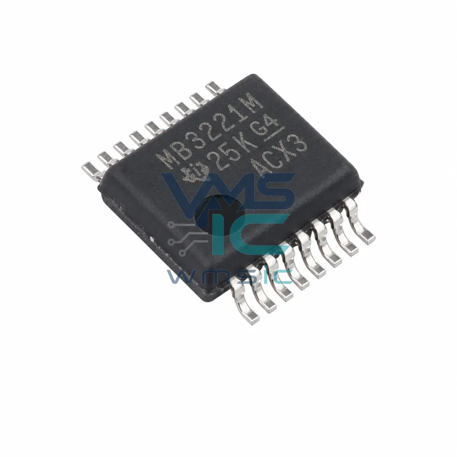 3V至5.5V单通道RS-232线驱动器/接收器，带±15kV ESD保护 MAX3221MDBREP SSOP-16-208mil
