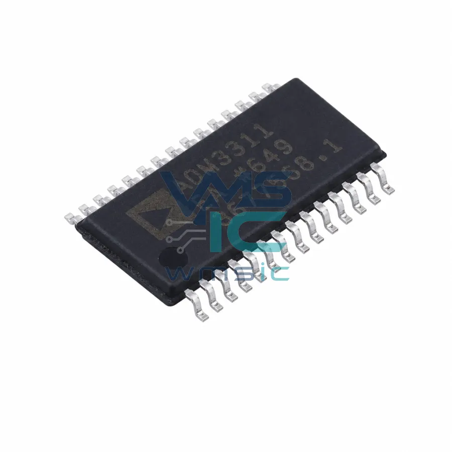 ADM3311EARUZ 3V RS-232 Serial Port Driver-Receiver TSSOP-28 ADM3311EARUZ TSSOP-28
