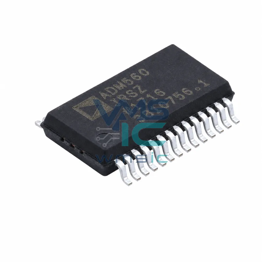 ADM560JRSZ Ultra Low Power RS-232 Driver/Receiver SSOP-28 ADM560JRSZ SSOP-28-208mil