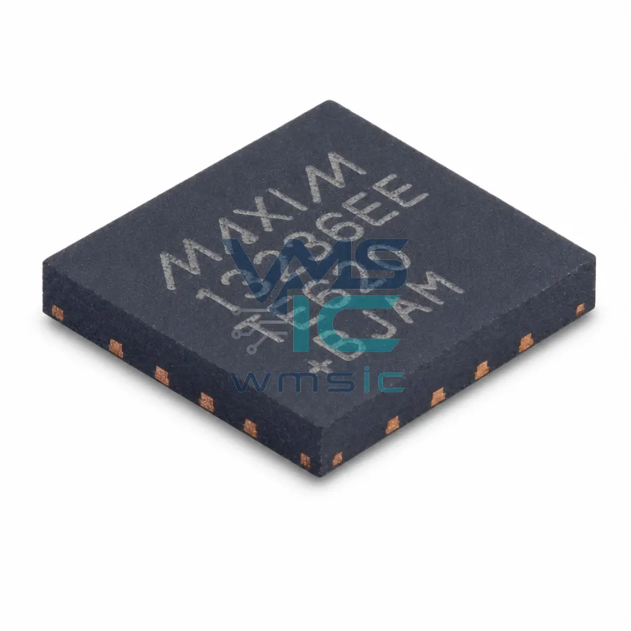 MAX13236EETE+ 3Mbps RS-232 Transceiver with Low Voltage Interface TQFN-16 MAX13236EETE TQFN-16-EP(5x5)
