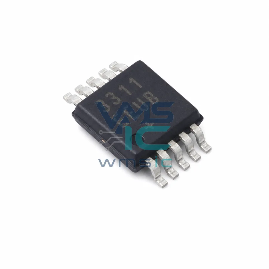MAX3311EEUB+ 460kbps 1uA RS-232 Compatible Transceiver uMAX-10 MAX3311EEUB MSOP-10